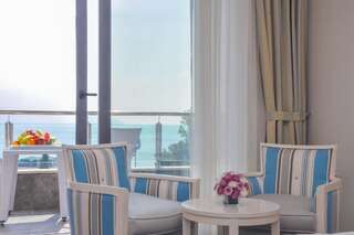 Отель Hotel Bracera Будва Двухместный номер с 1 кроватью или 2 отдельными кроватями и балконом, вид на море-15